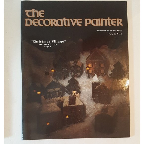 5 Decorative Painter Magazines 1987 National Tole Society - Picture 11 of 12